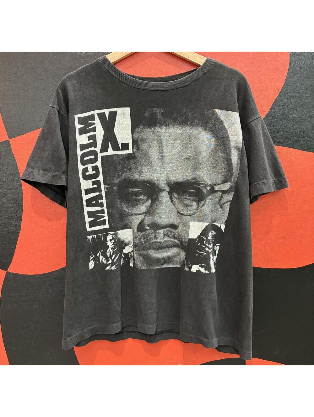 MALCOLM X vintage early 90s boxy fit large 24x25